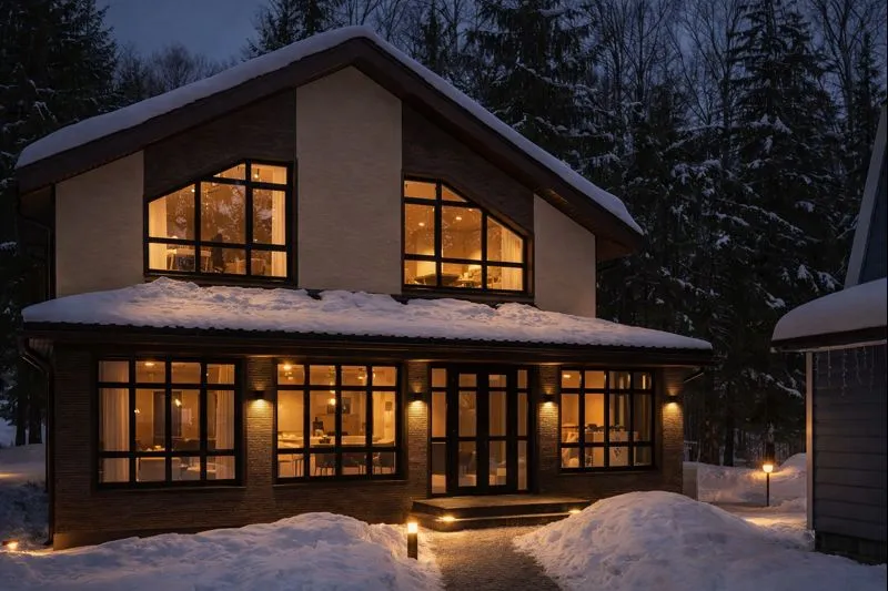 Реализованный проект ремонта дома — современный интерьер