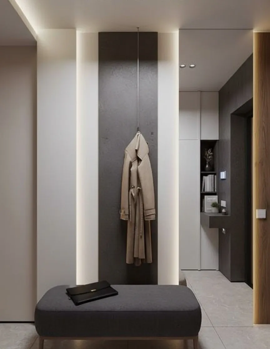 Прихожая — ремонт дома 142 м² КП Павловы Озёра Прихожая после ремонта дома 142 м² КП Павловы Озёра