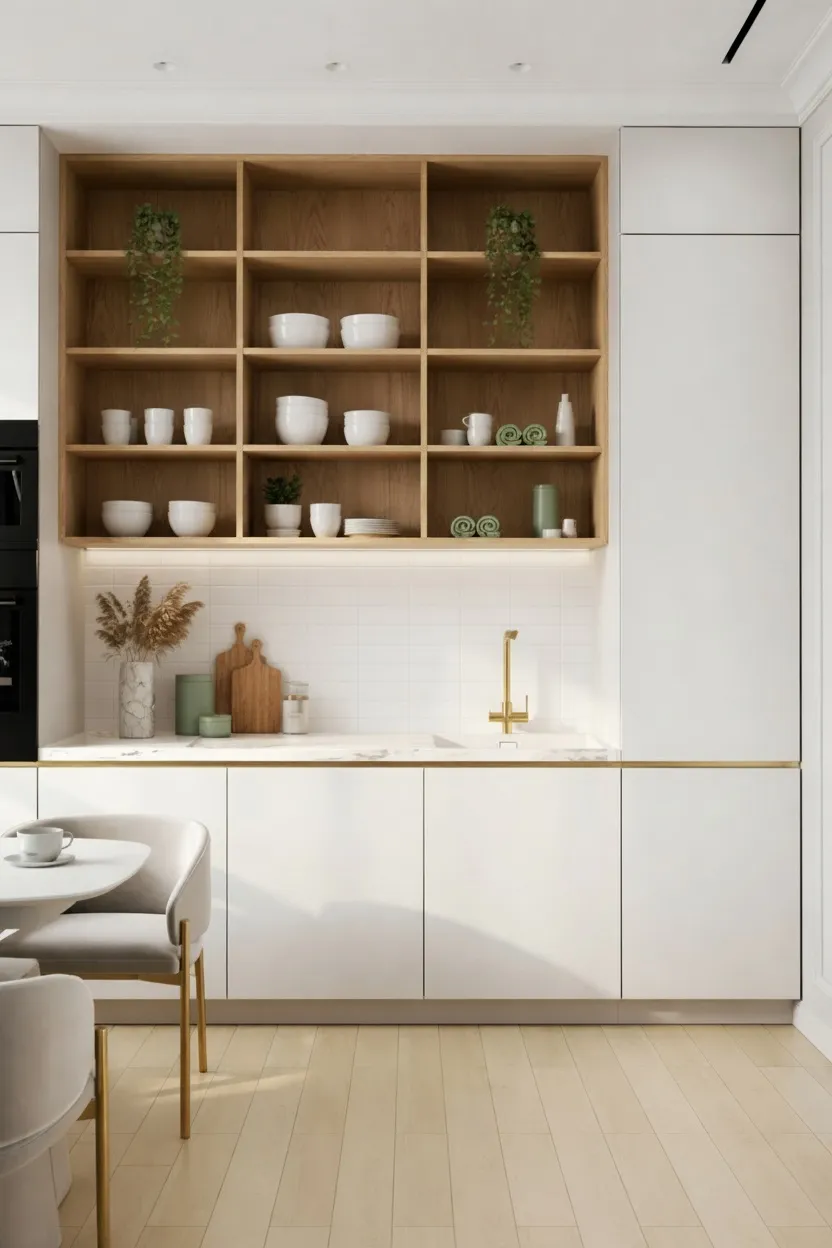 Кухня после ремонта в квартире 35,4 м² ЖК Symbol